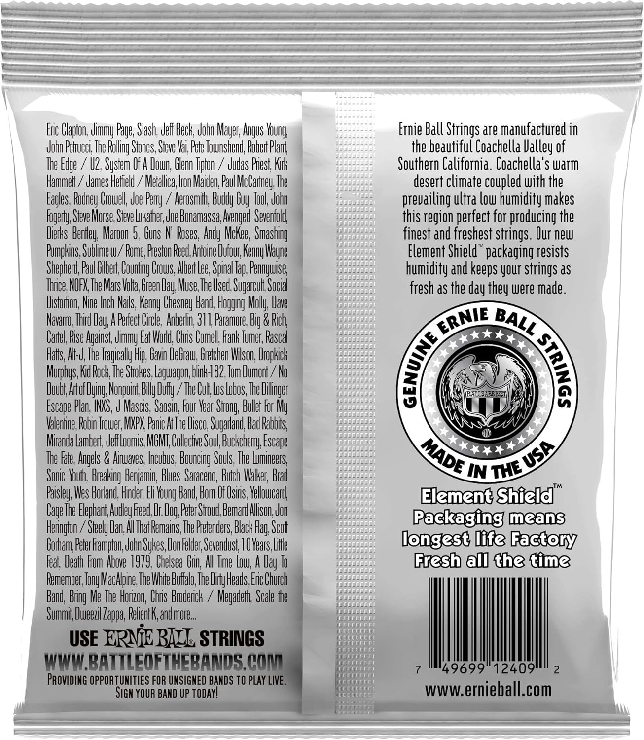 LOT OF 4 - Ernie Ball 2409 Ball End Nylon Acoustic Guitar Strings, Made in USA