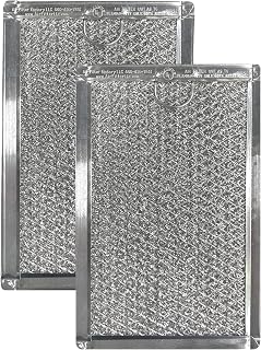 2-Pack Air Filter Factory Replacement For LG 5230W1A012B Microwave Oven 12-Layer Aluminum Grease Filters