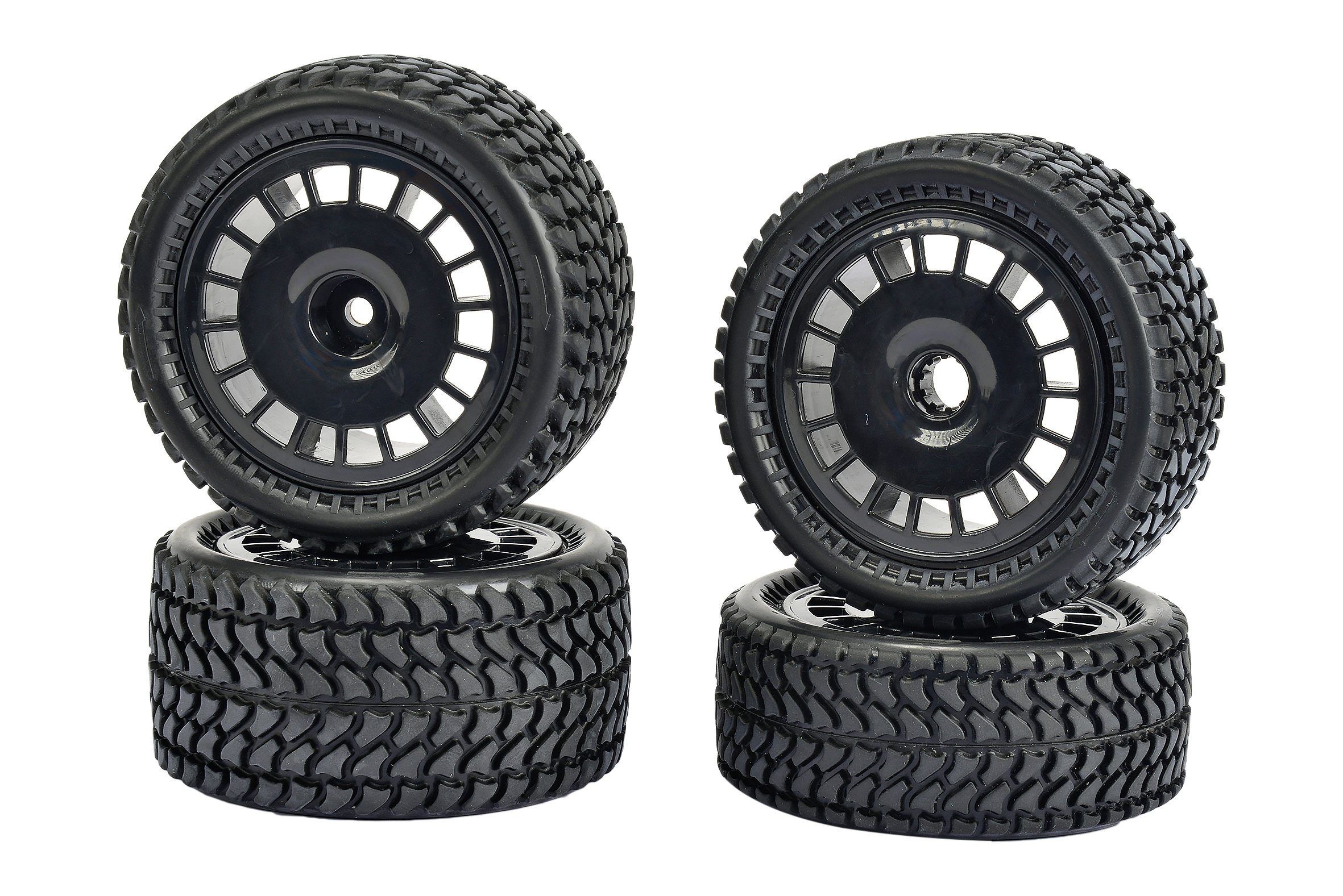 Carson 500900134 All Terrain 2WD Set Set of 4, Accessories