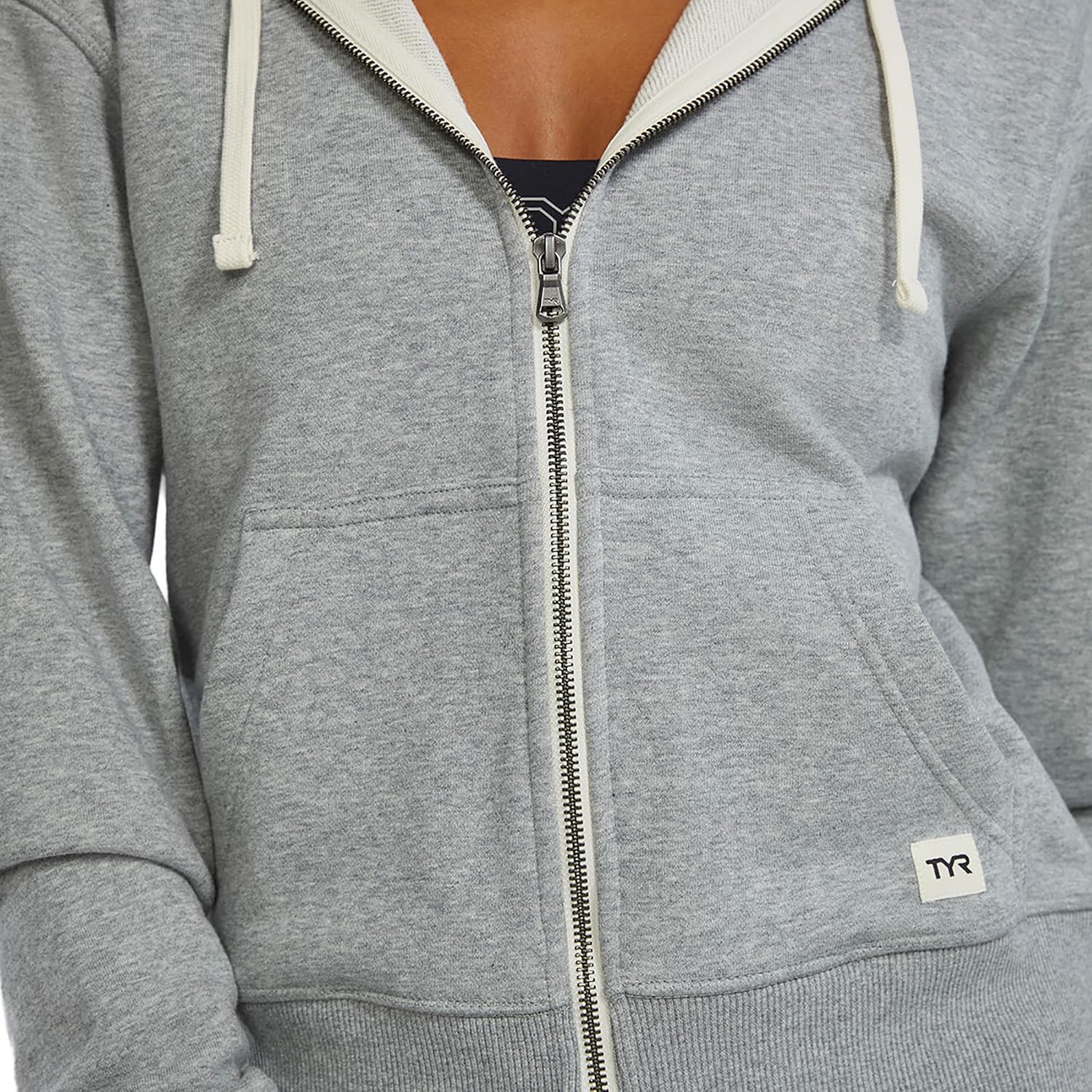 TYR womens Ultrasoft Heavyweight Terry Full Zip Hoodie