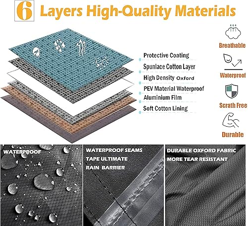 Miniatura 2 de Big Ant Funda de automóvil, 100% impermeable para exteriores, ajuste personalizado para Tesla Model Y, fundas de automóvil con malla ventilada y