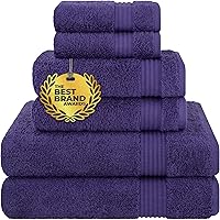 Vista 22 de Cotton Paradise Tapetes de baño antideslizantes 100% algodón para baño, 17 x 24 pulgadas, suaves, absorbentes, de secado rápido, lavables a máquina