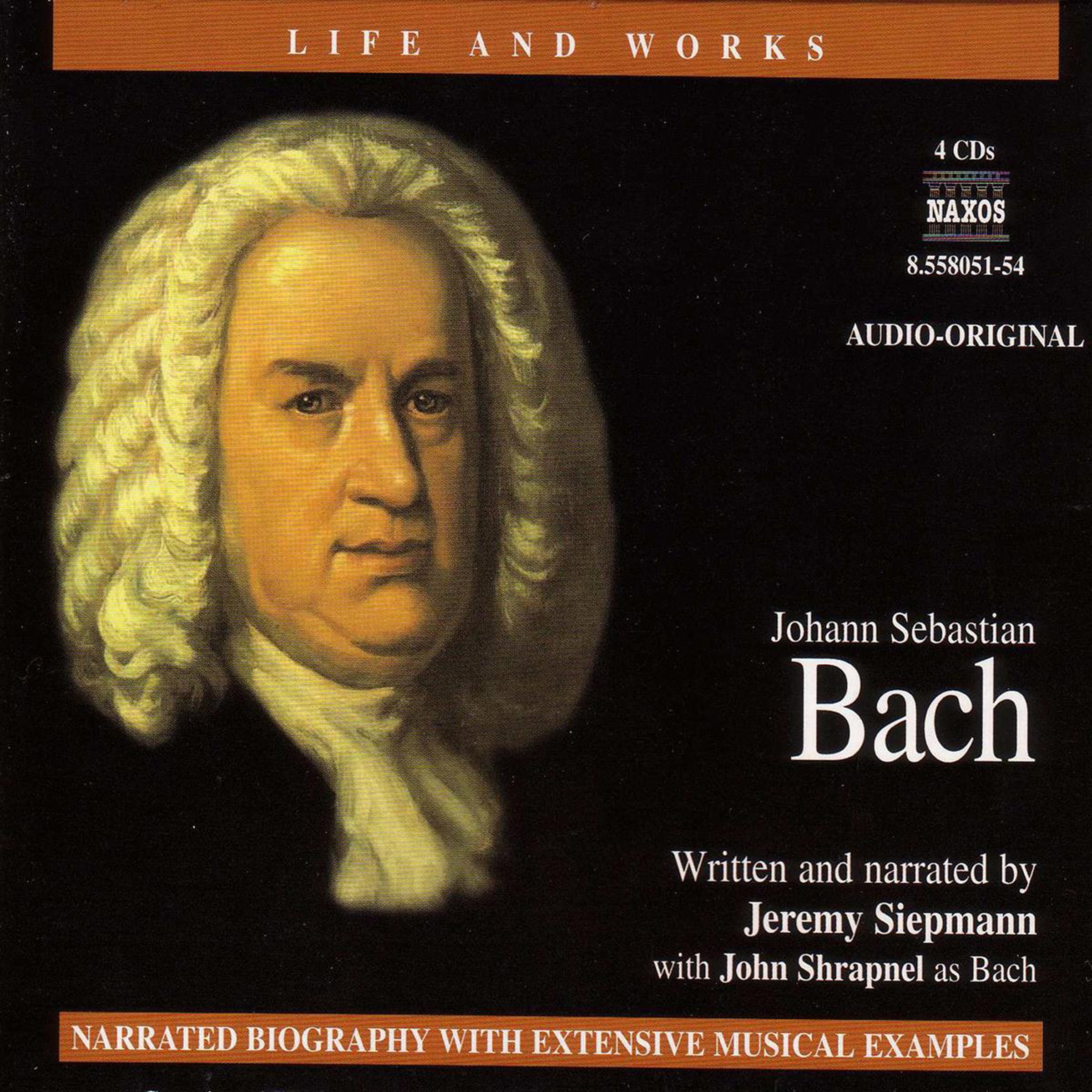 Cover art for The Life and Works of Bach