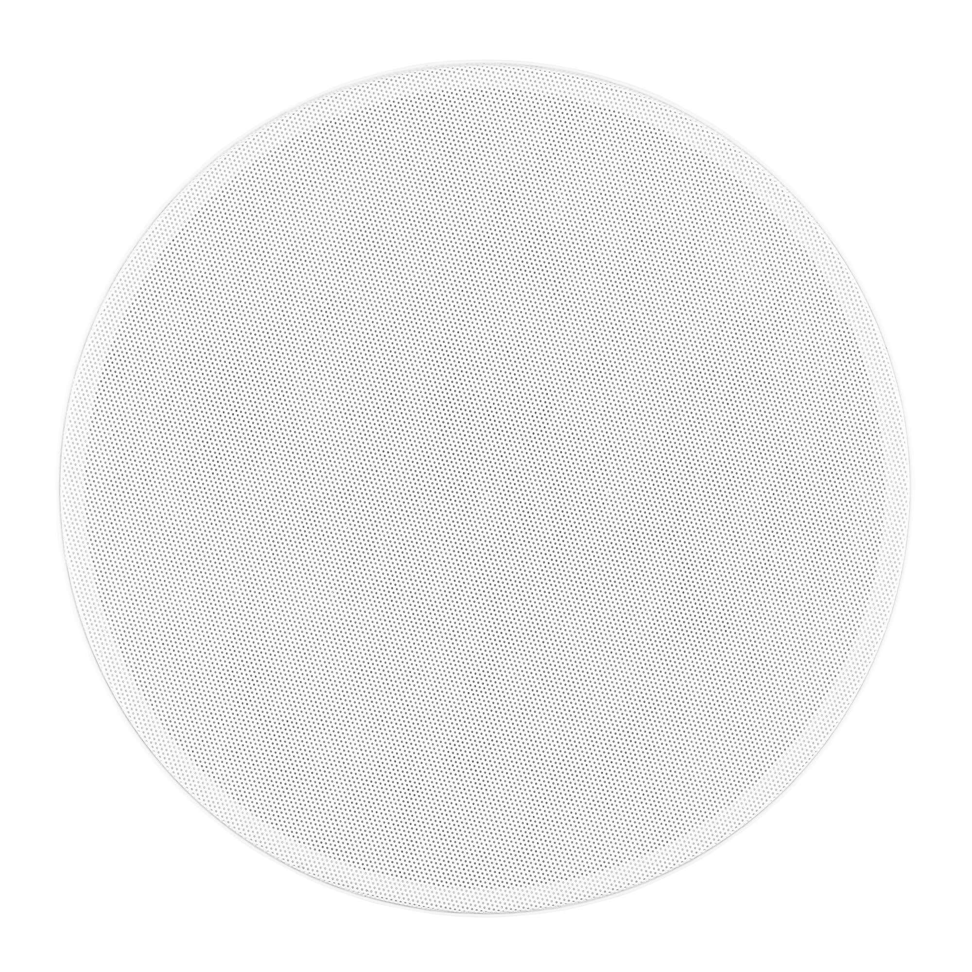 Power Dynamics Powerline B50BSet Amplificateur Mural Stéréo 2x25W Noir avec 2 Enceintes de Plafond 6,5" Blanches, Installation Discrète, Idéale Maison et Pro