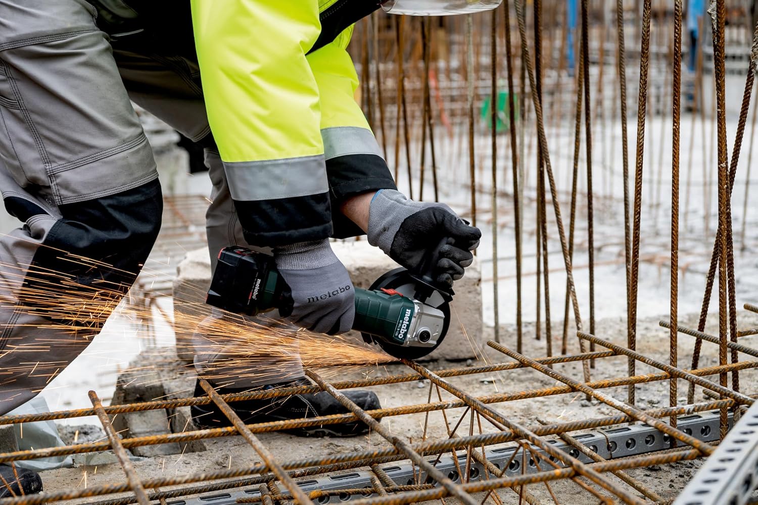 Metabo W 18L 9-125 602247840 Akku-Winkelschleifer 125mm 18V