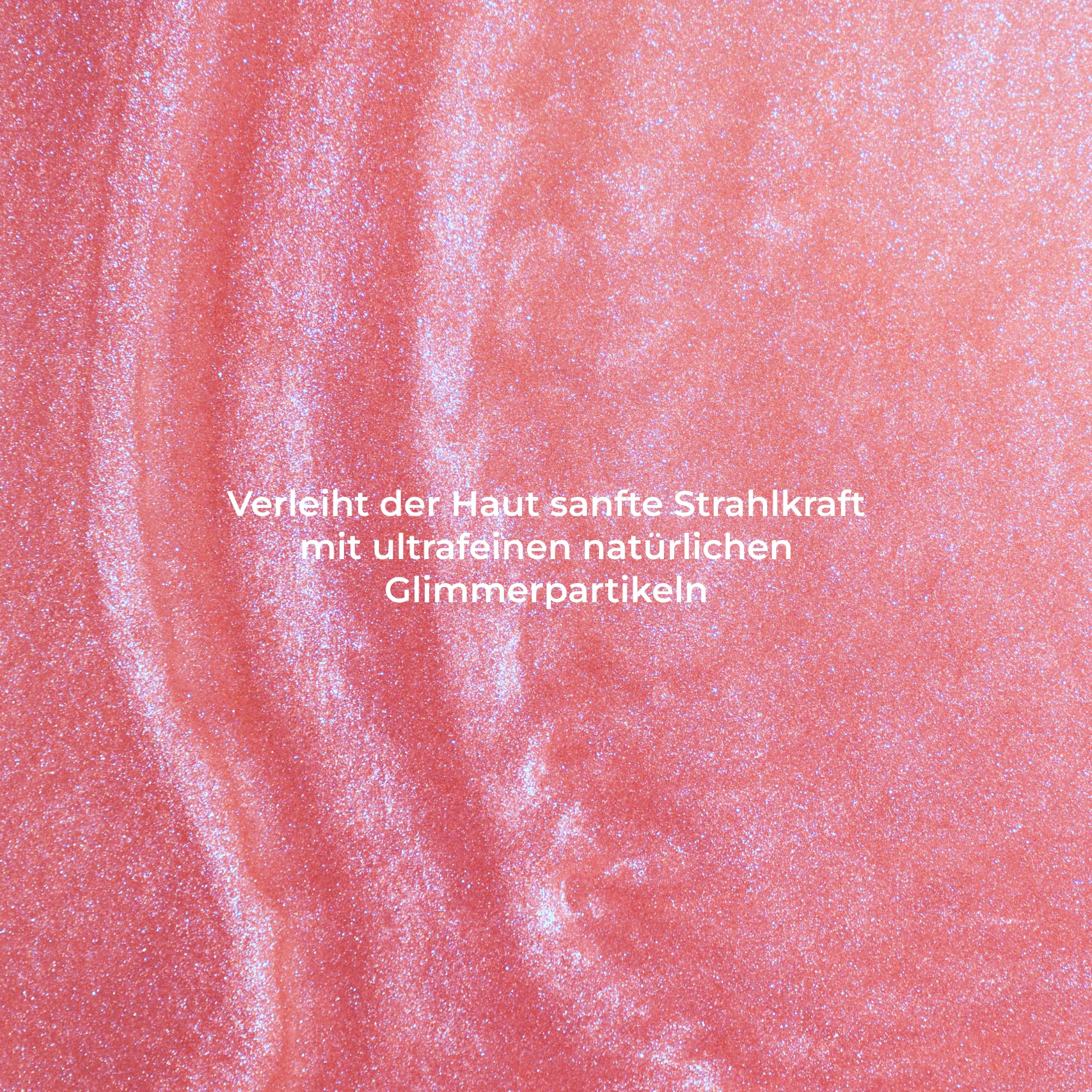 COCOSOLIS AURA PINK Peptide Shimmer Spray - Natürliches Glitzer Schimmer-Spray mit Peptiden für Gesicht, Körper und Haare