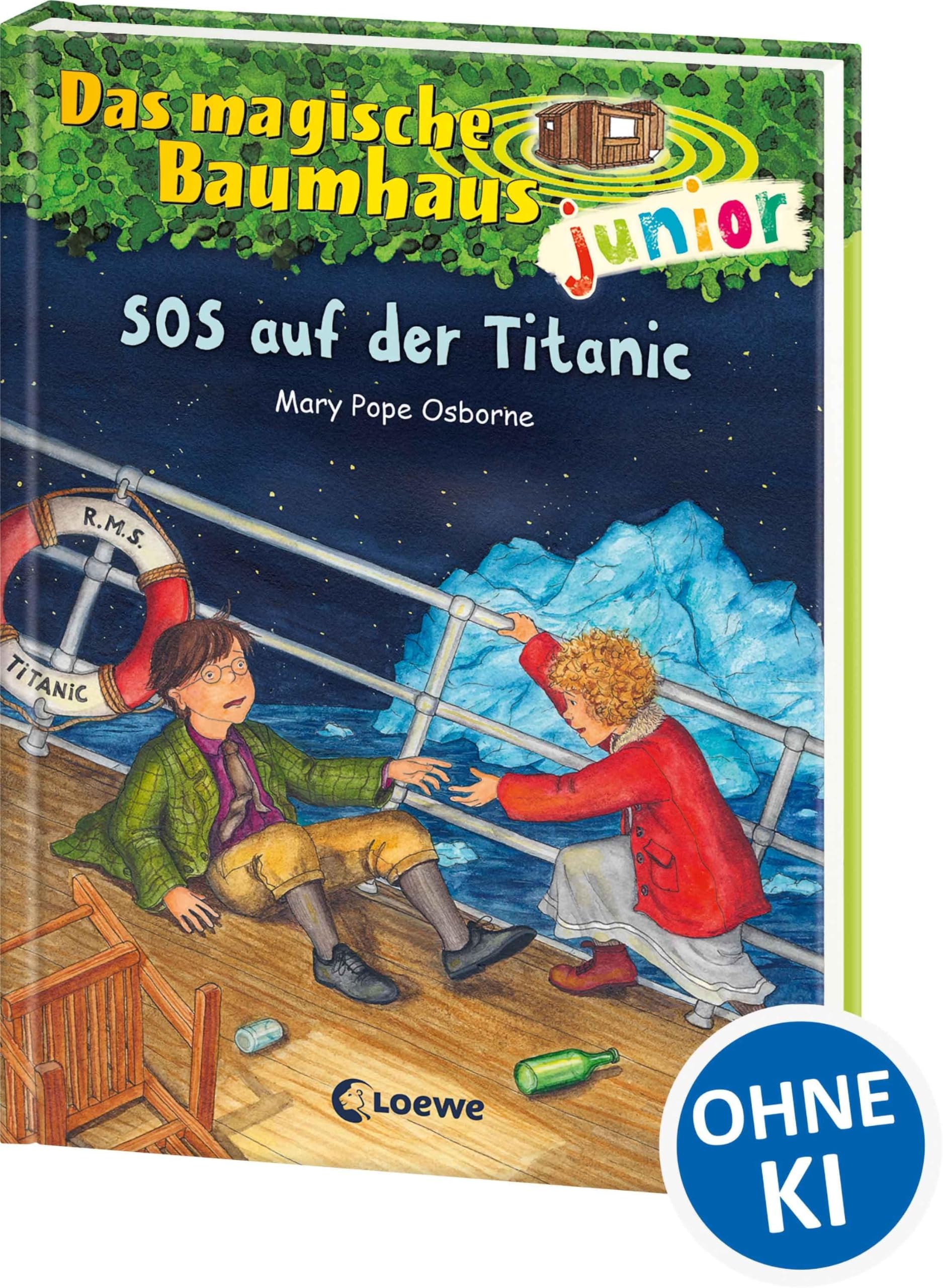 Das magische Baumhaus junior (Band 20) - SOS auf der Titanic: Kinderbuch zum Vorlesen und ersten Selberlesen - Mit farbigen Illustrationen - Für Mädchen und Jungen ab 6 Jahre