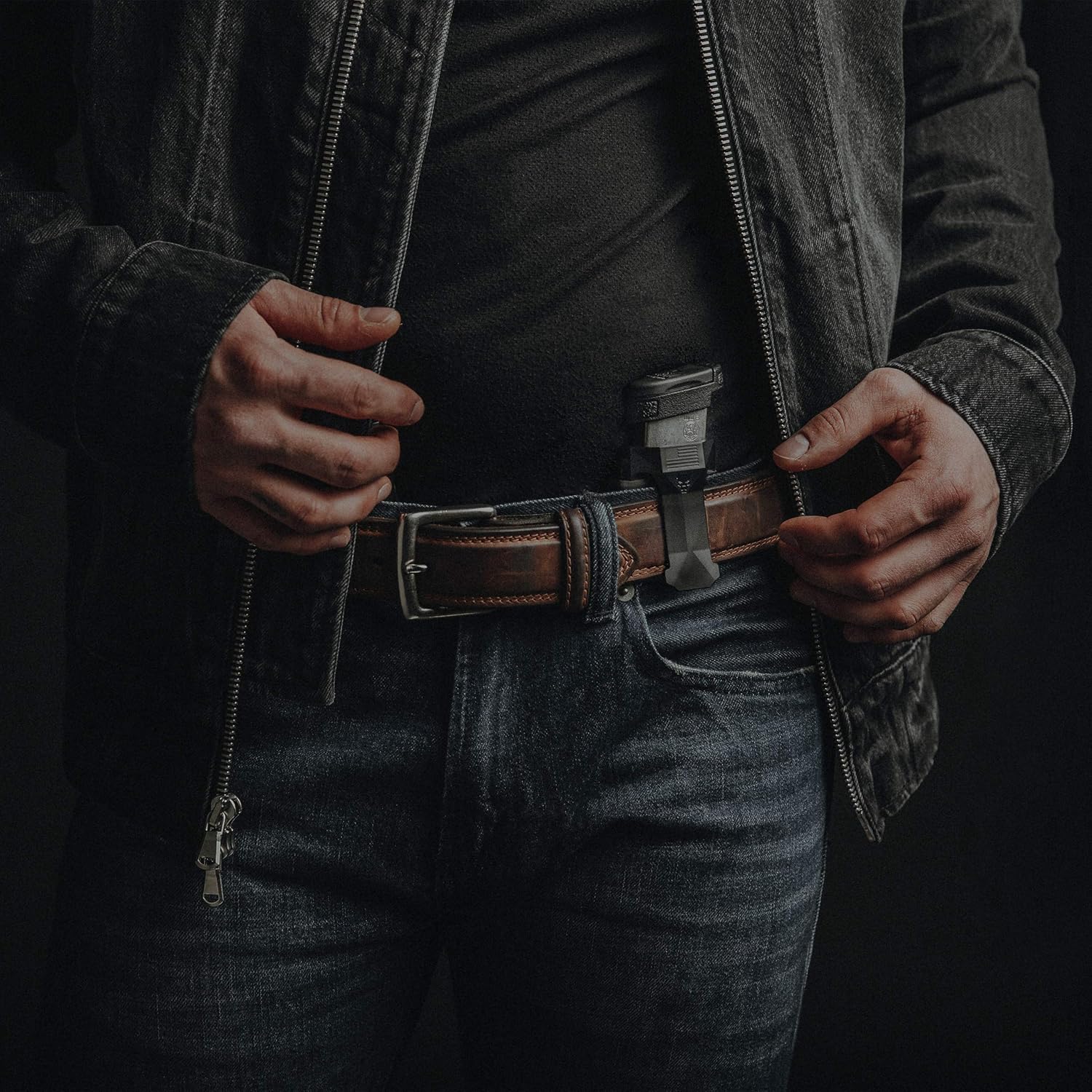 Universal Mag Carrier Gen 2, Single or Double Stack Mag Pouch, OWB or IWB Mag Holster, Ambidextrous, Mag Pouch for Belt, Fits Glock 9mm 1911 S&W Sig Sauer Beretta and More