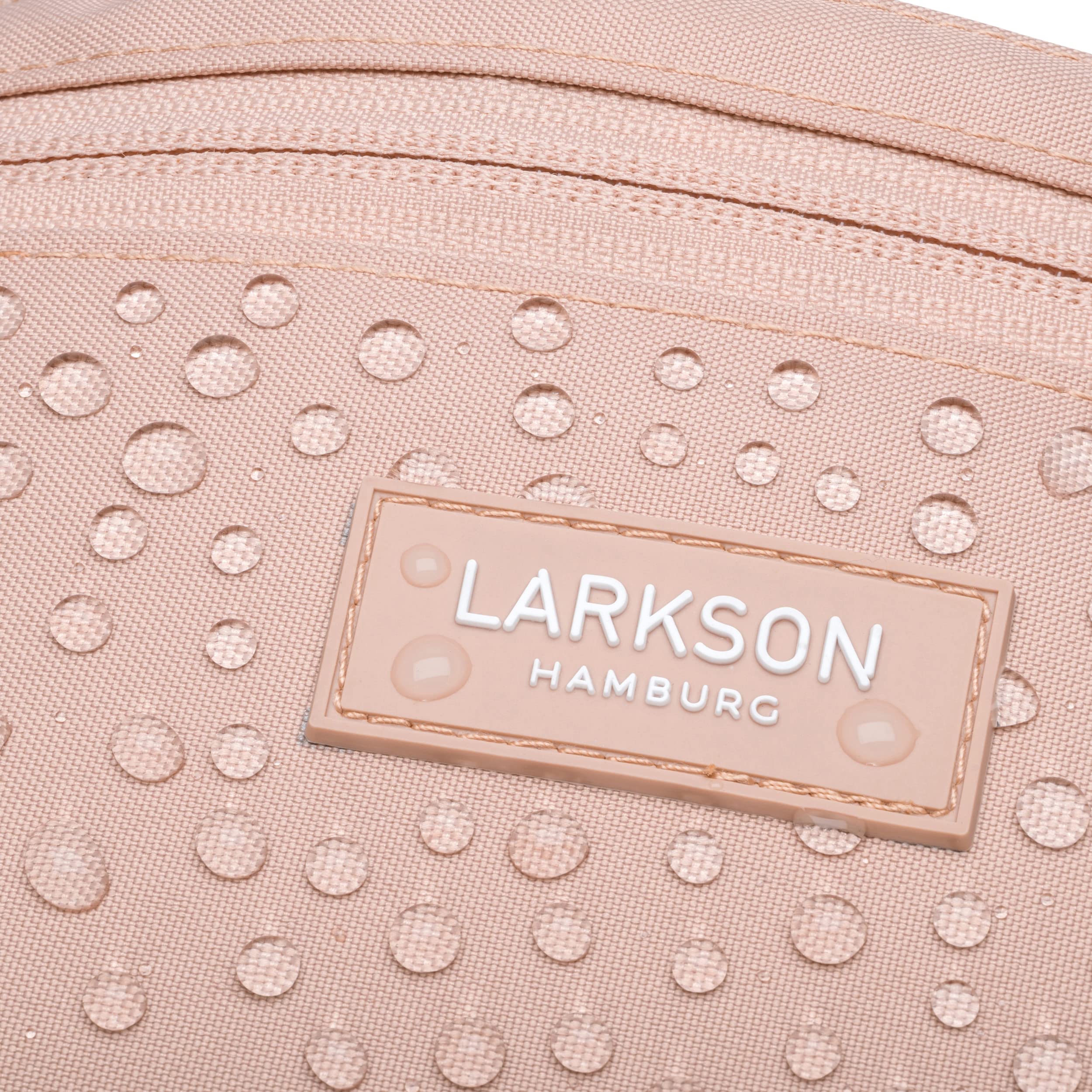 LARKSON Torba nerka damska i męska - Finn - saszetka biodrowa do uprawiania sportu na świeżym powietrzu w mieście - stylowa torba na pasek na festiwal - Crossbody Bag z paskiem - wodoodporna, rose