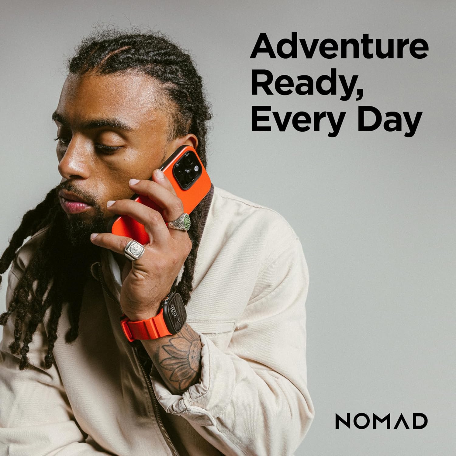 NOMAD Apple Watch Sport Band Rocky Point Apple Watch Band with Titanium Hardware