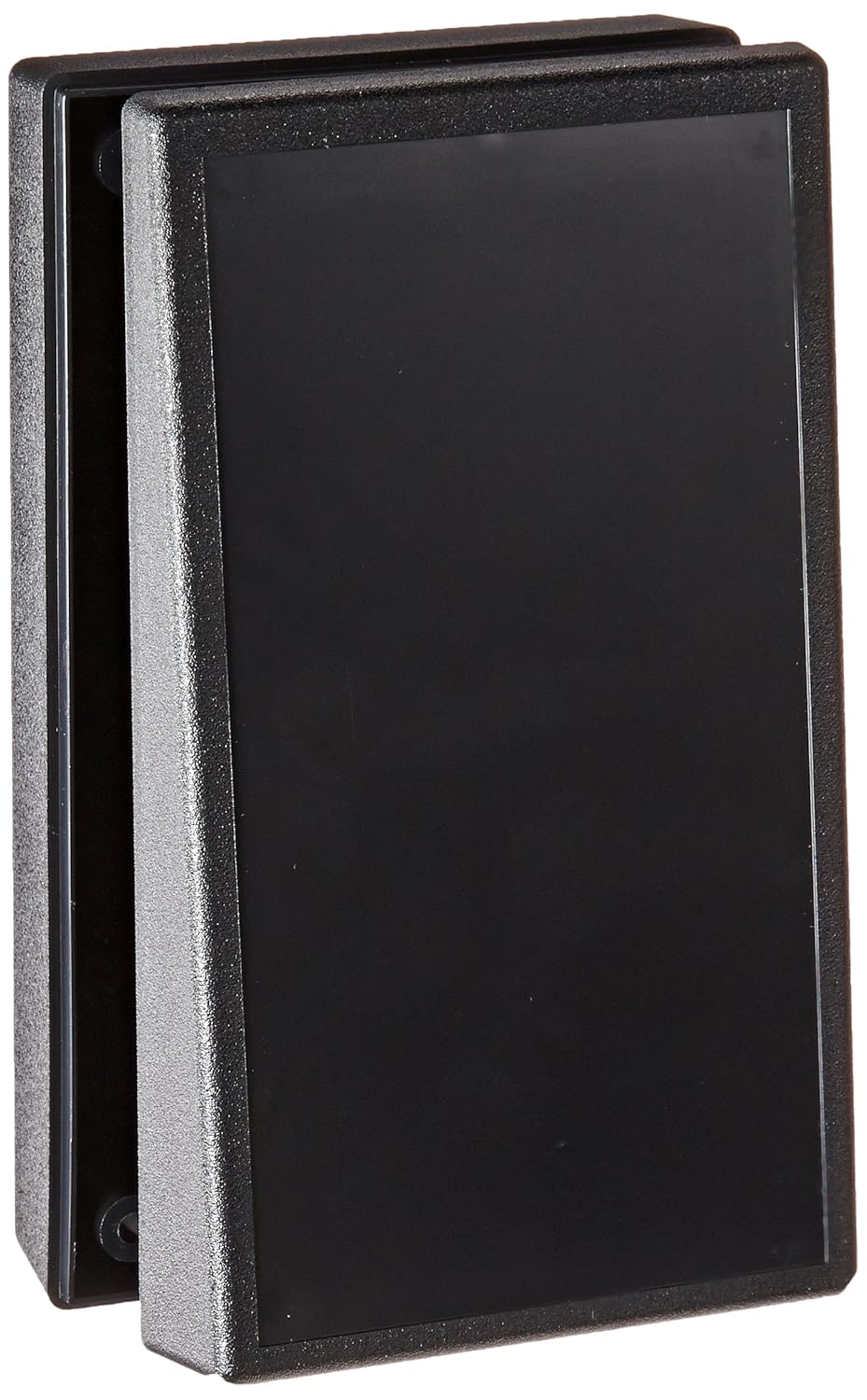 Serpac 25S ABS Plastic Slope Enclosure, 5-21/32" Length x 3-9/32" Width x 1-1/2" Height, Black