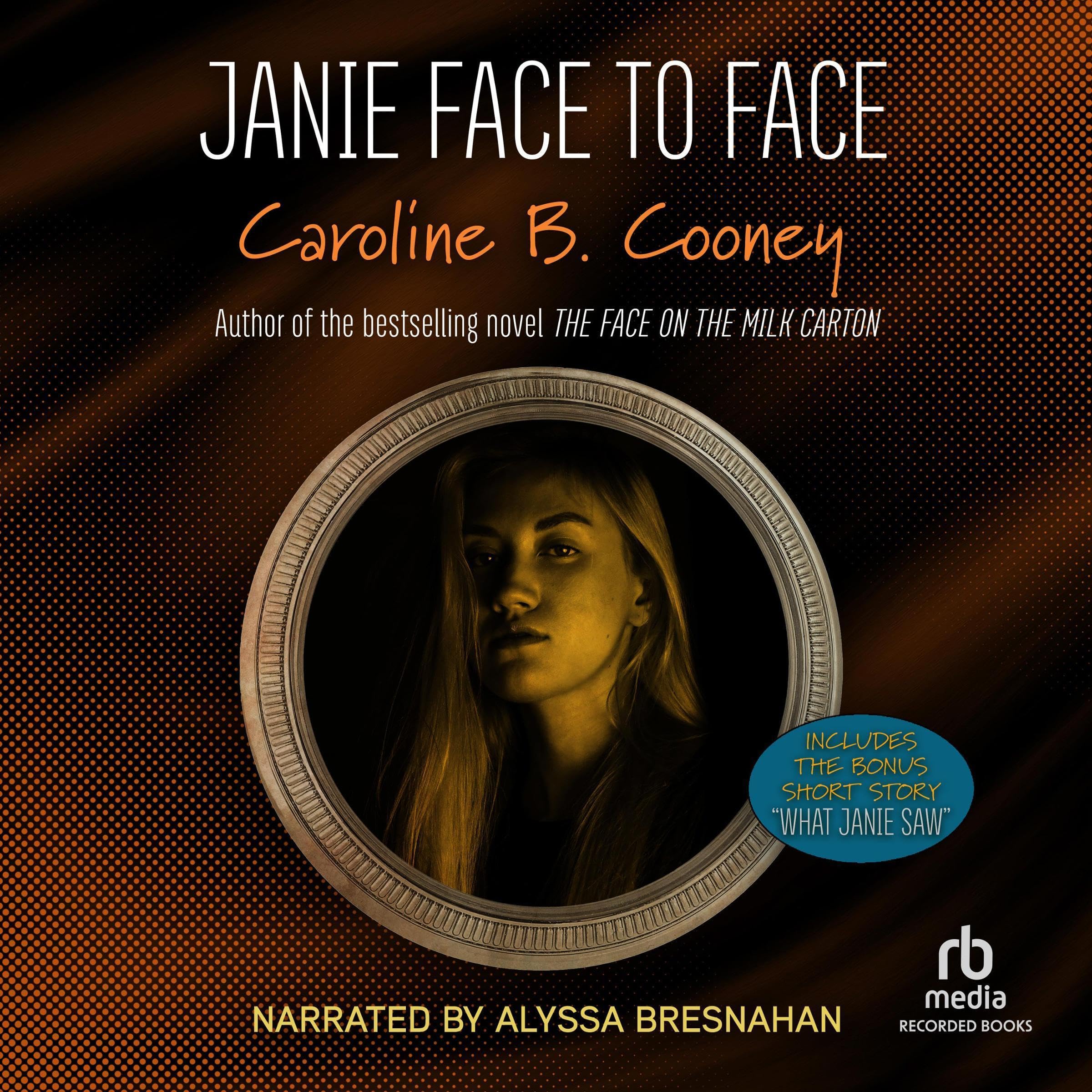 Cover art for Janie Face to Face (novel) and What Janie Saw (bonus short story)