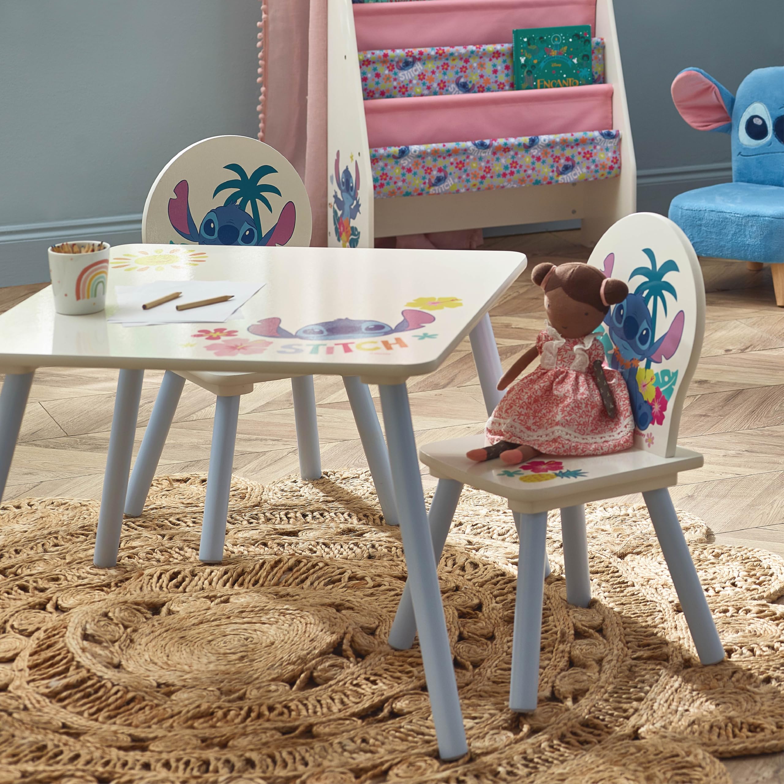 Disney Set tavolino con 2 sedie Stitch