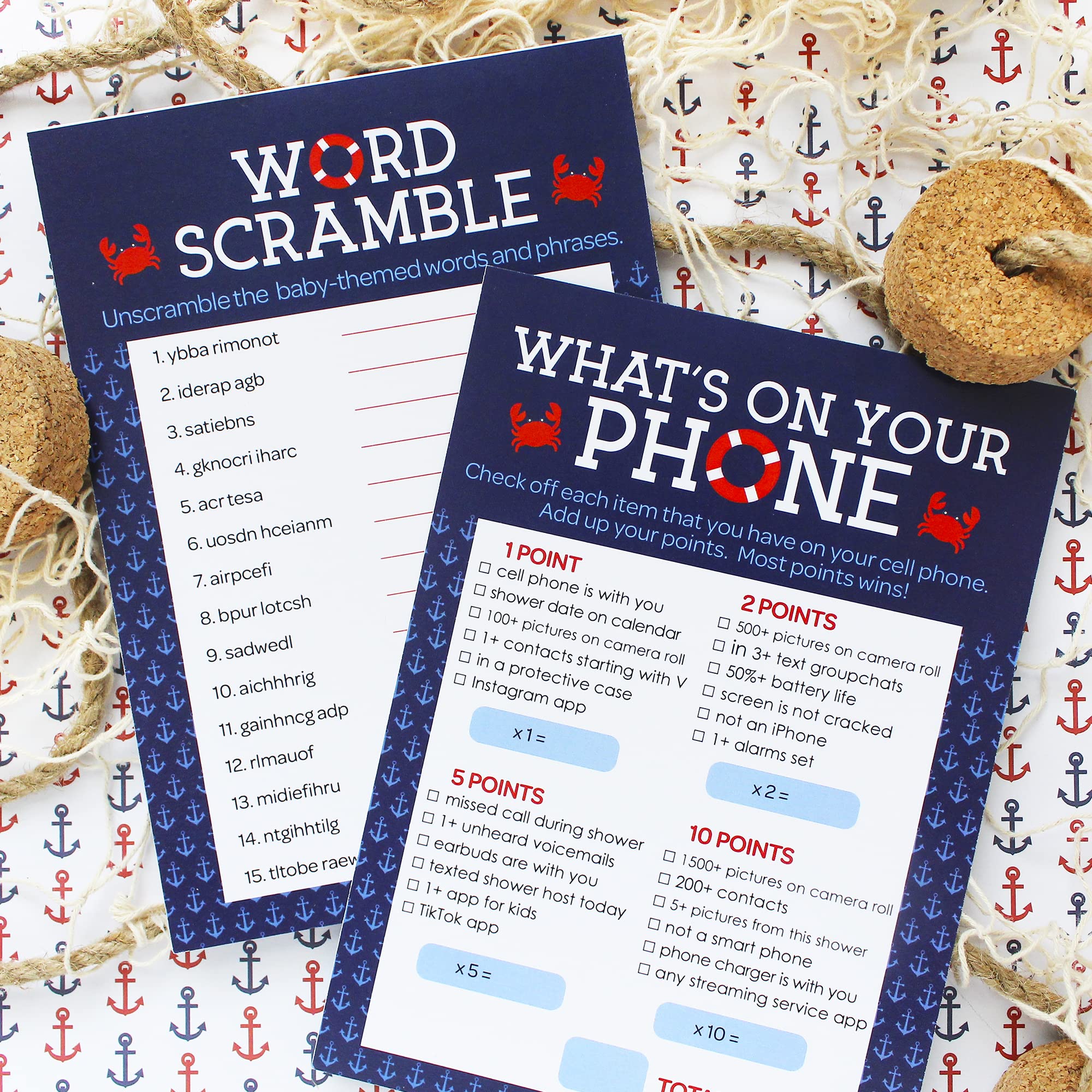 Snapklik.com : DISTINCTIVS Ahoy Its A Boy Baby Shower Games, image size:2000x2000