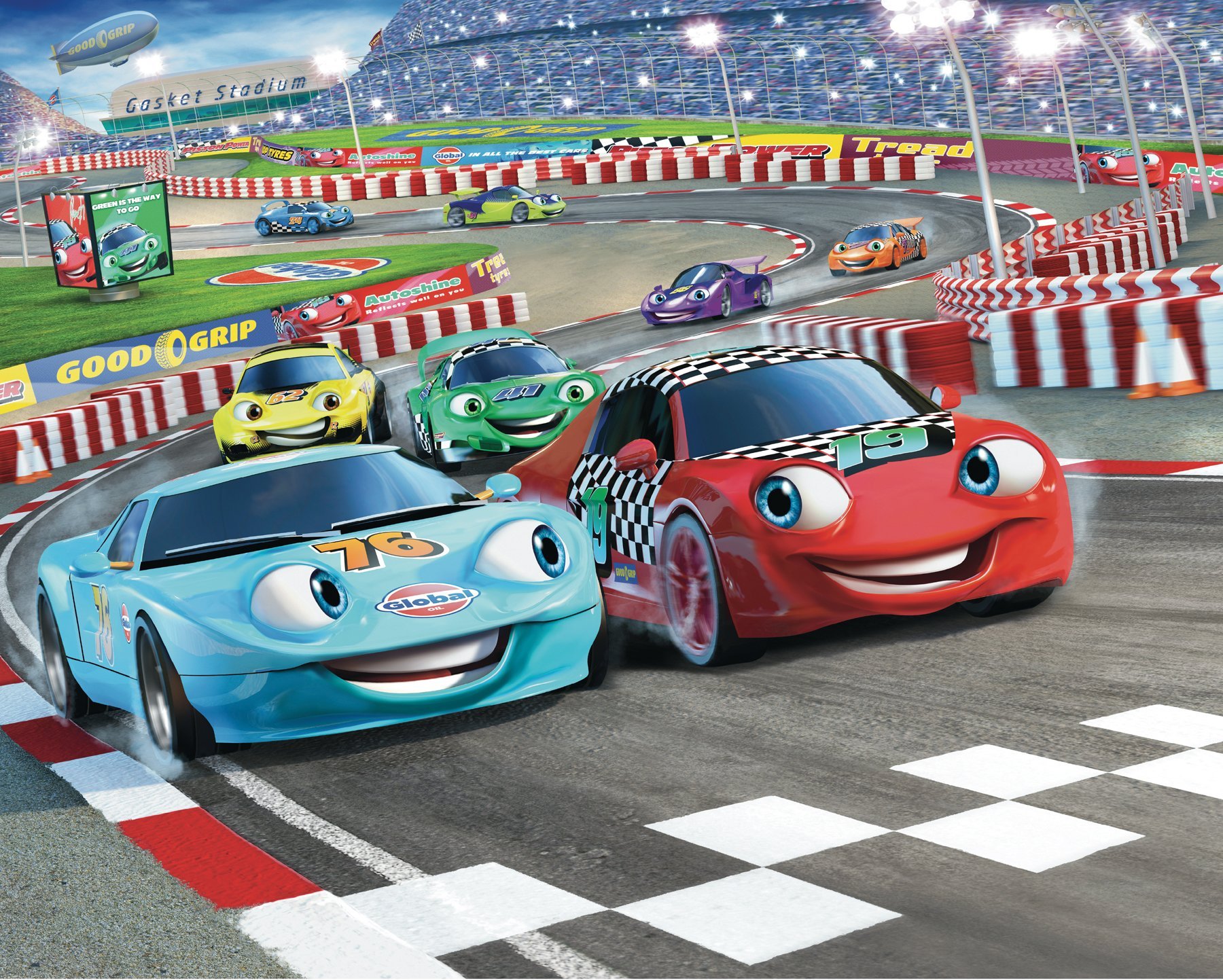 WalltasticCar Racers (2012) Wallpaper