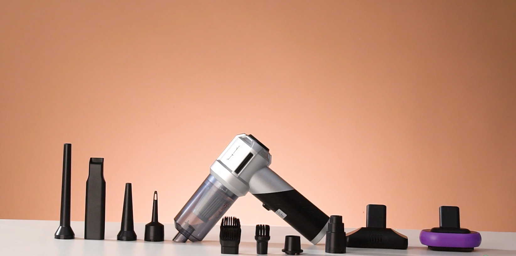 Aspirapolvere Senza Fili Auto 15000PA - Portatile, 6000mAh, 3 Filtri HEPA, Ricarica USB-C, Per Auto/Casa - Foto 8