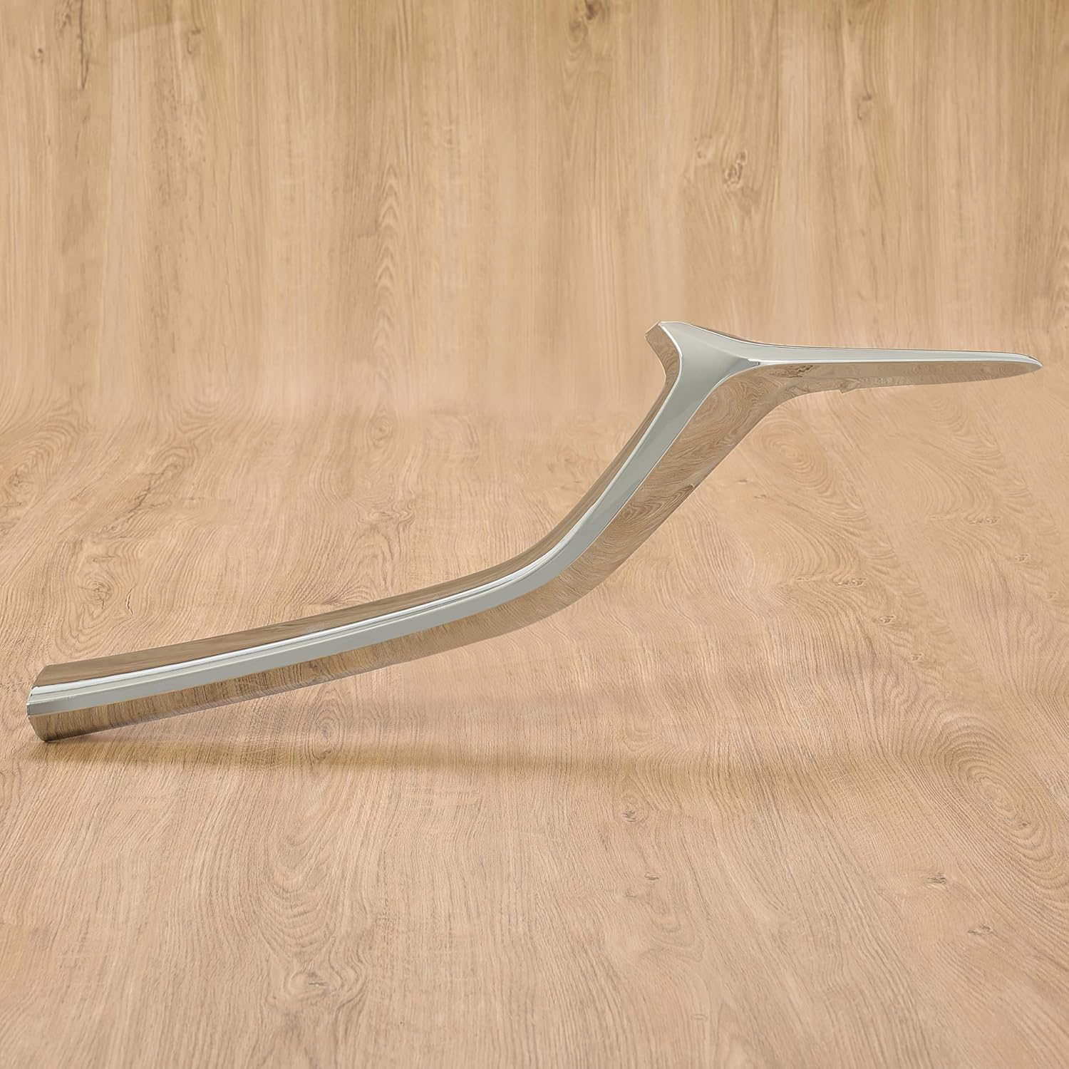 KUAFU Grille Molding Compatible with 2017-2021 Mazda CX-5 CX5 Replacement for KB8A-50-7K1B MA1214107 Front Bumper Lower Grille Grill Molding Chrome Silvery Driver Side