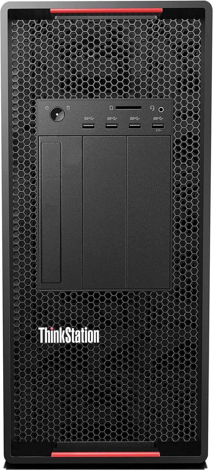 PCSP ThinkStation P920 Workstation/Server, 2X Intel Platinum 8160 up to 3.7GHz (48 Cores & 96 Threads Total), 256GB DDR4, NVS 510 2GB Graphics Card, No HDD, No Operating System (Renewed)
