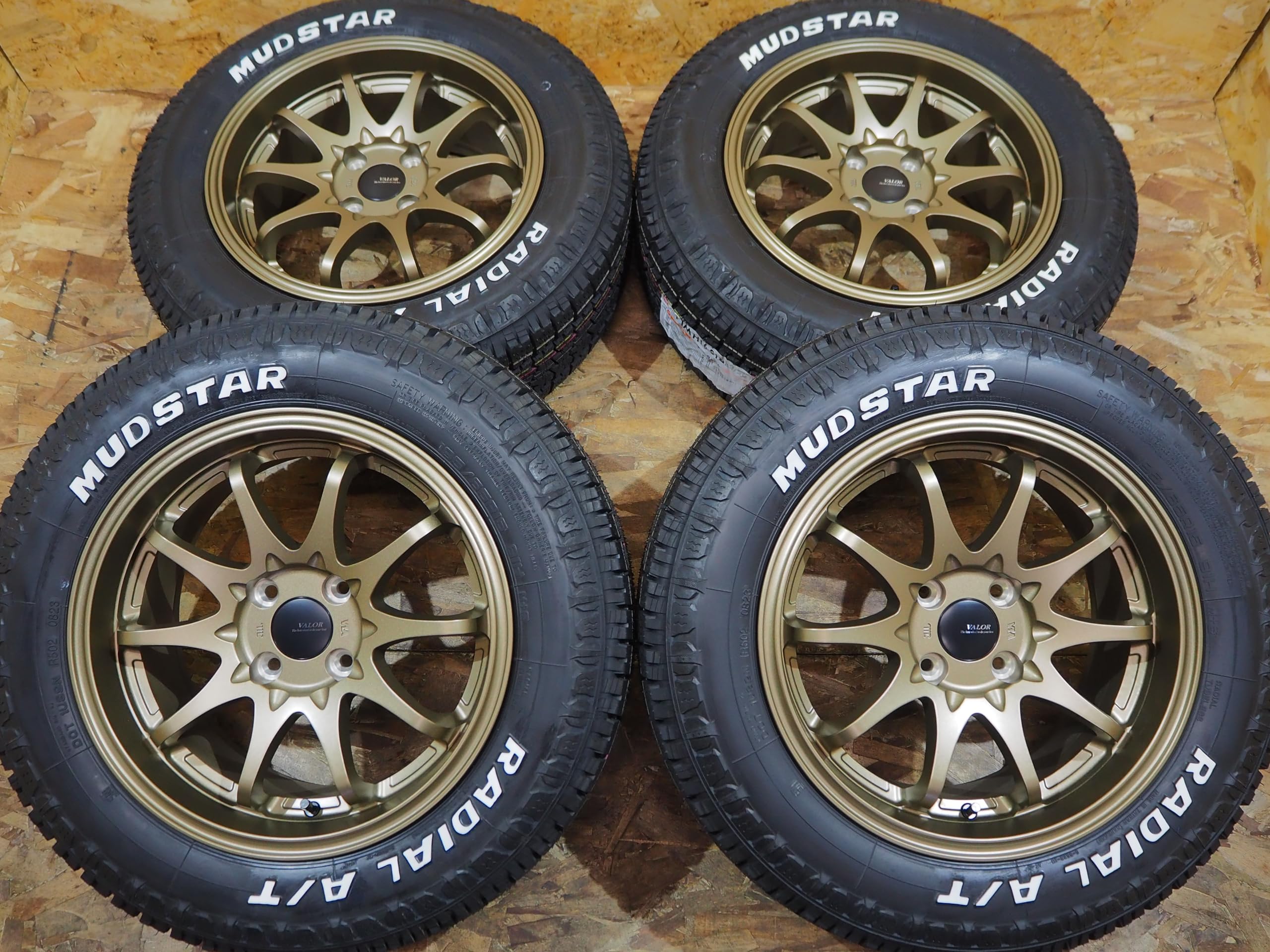 Amazon | VALOR Racing SXR 10本スポーク 15インチ 7.0J +30 4H100 