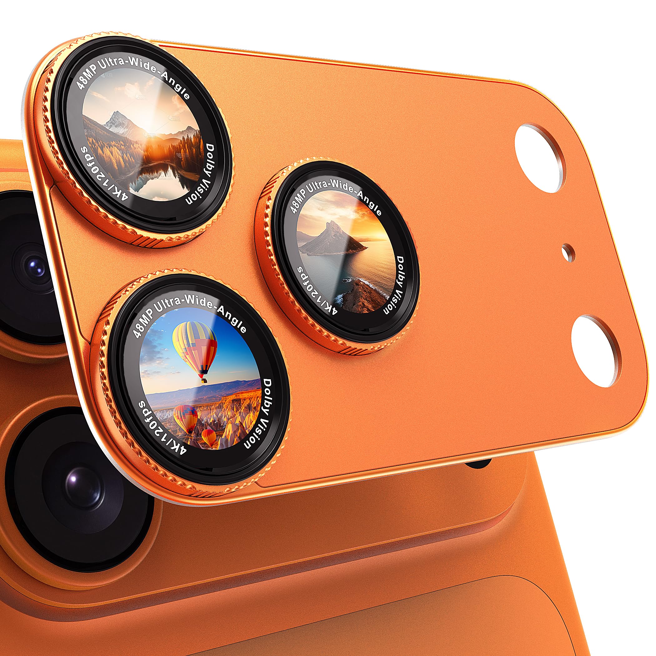 CACOE Metal Camera Lens Protector for iPhone 17 Pro Max