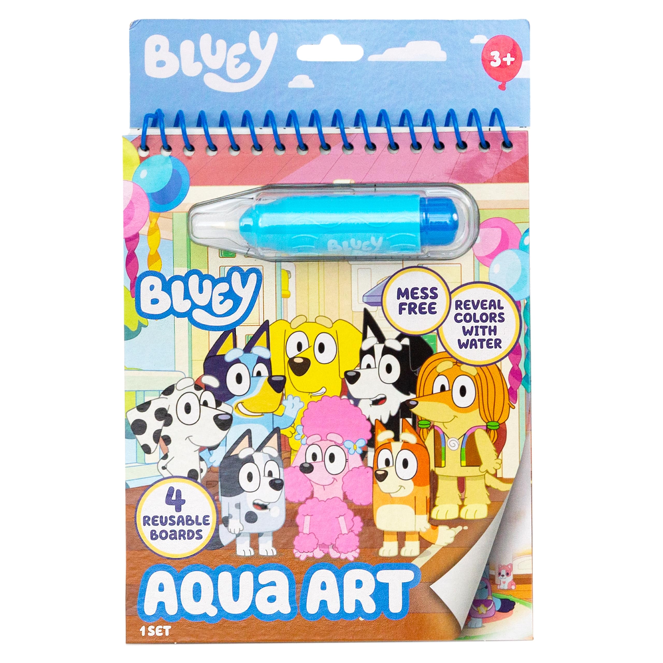 Bluey Aqua Art – Friends Forever