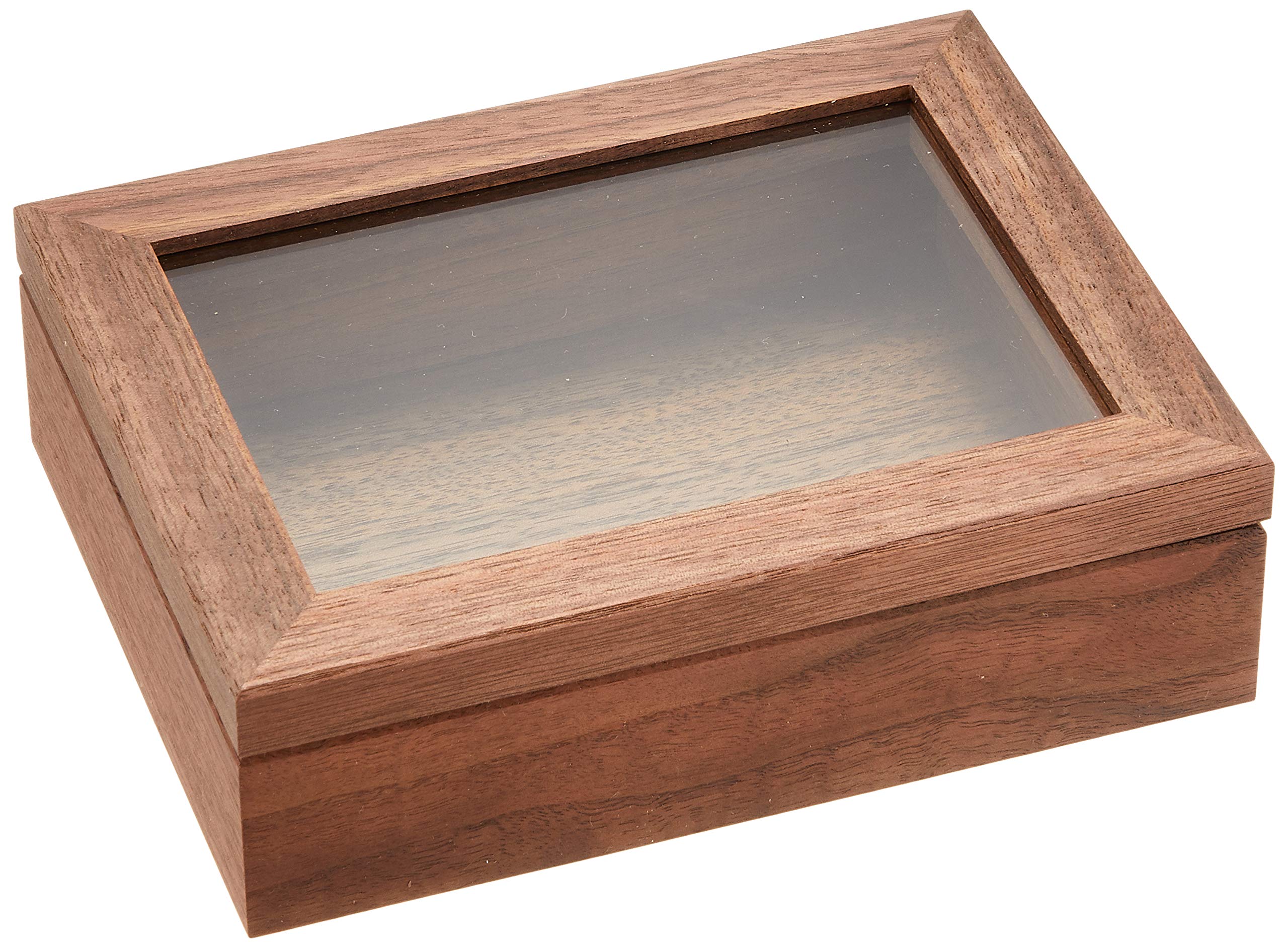 La-Luz ラ・ルース ウォールナット ケース L ジュエリーボックス