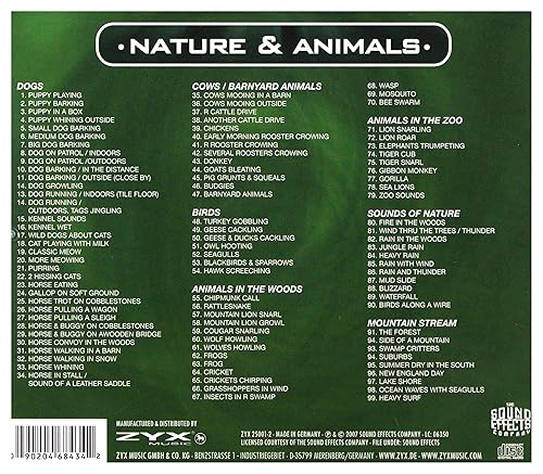 Vista 2 de Sound Effects Nature & a 2