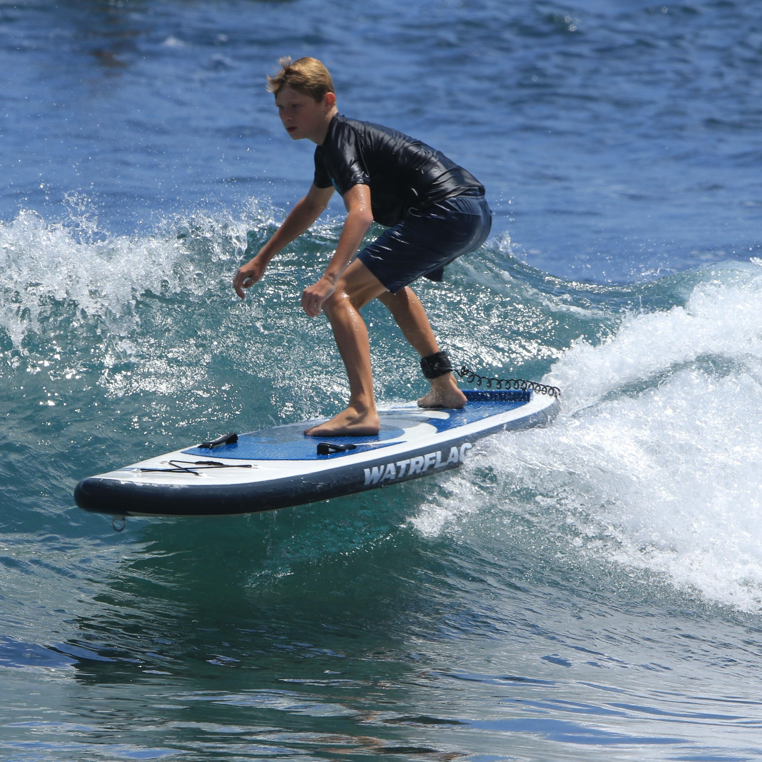 Premium aufblasbares SUP-SURF-Body Board Wave Rider 8'3" - 251 cm Set