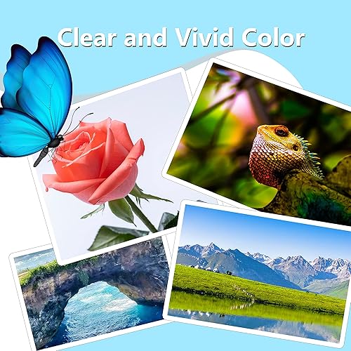 Miniatura 4 de GI23 - Botellas de tinta de repuesto para Canon GI-23 botella de tinta GI 23 con impresora PIXMA G620 G520 (negro, cian, magenta, amarillo, gris,