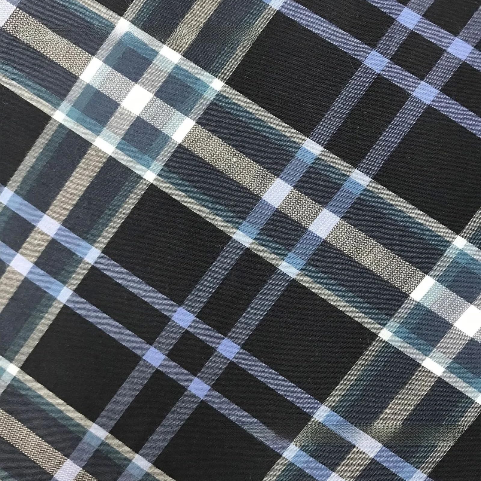 Tela A Cuadros Tela a cuadros de tejido liso algodón | Camisa Transpirable Primavera Verano Material Estampado Colorido for Vestidos Y Cojines(Color1)