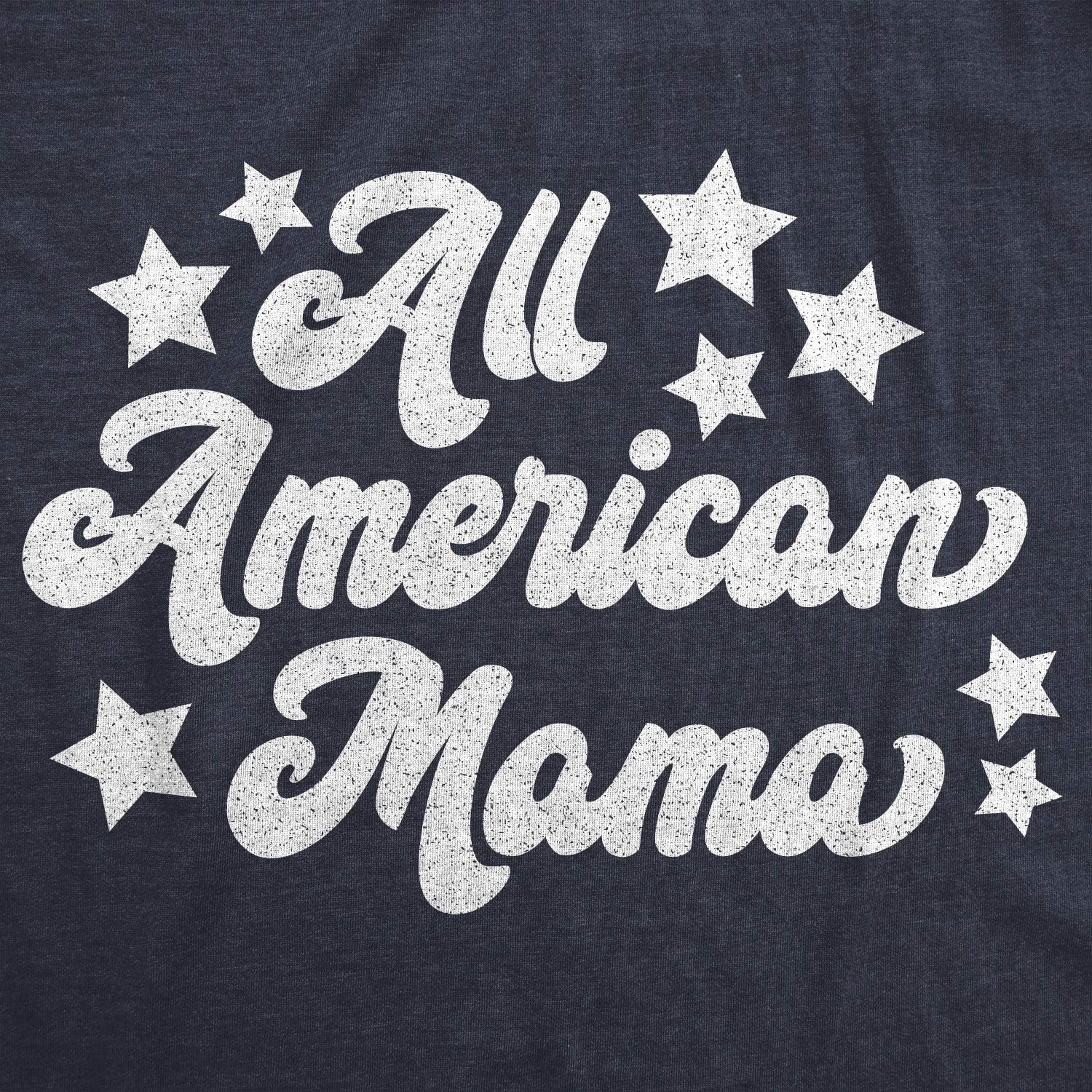 Maternity All American Mama T Shirt Cute 4th of July Pregnancy Tee - Image 3
