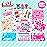 L.O.L. Surprise! Stylin\' Studio by Horizon Group USA,Decorate LOL Surprise Paper Dolls With 250+ Accessories - DIY Activity Book, Scratch Art,Sticker Sheet,Coloring Pages,Markers,Crayons & More, Pink