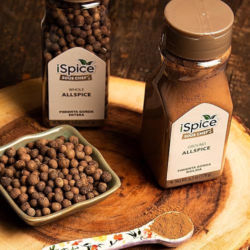 Miniatura 7 de iSpice Premium Allspice Entero todo uso especias esenciales de cocina todo natural 36 oz 104 g