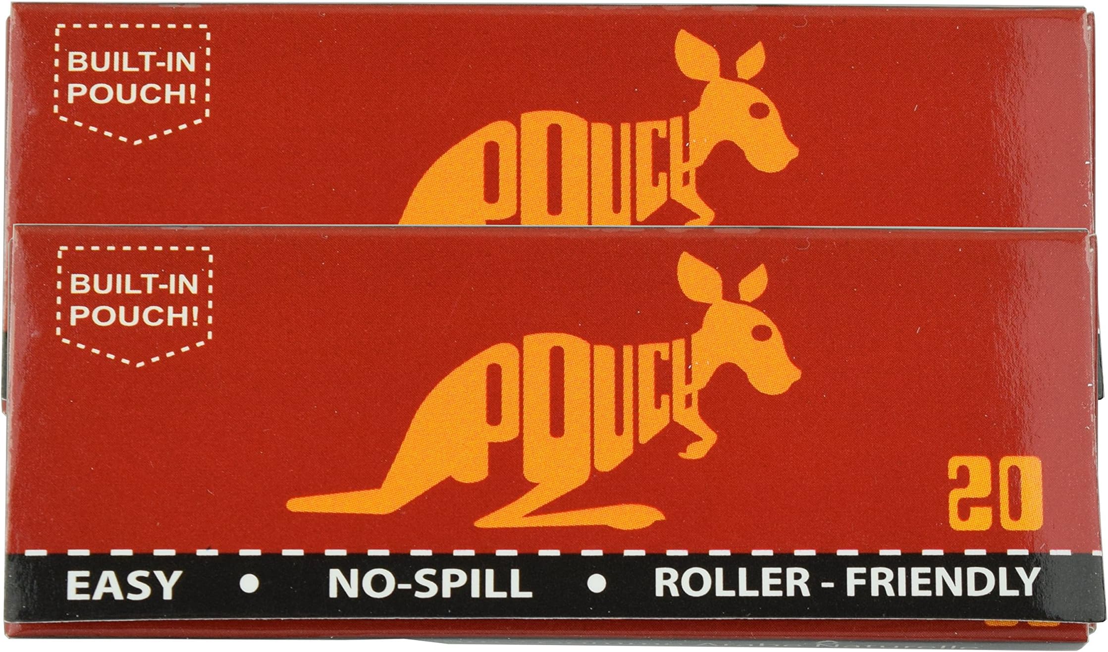 Pouch Papers 1.25 1 1/4 Rolling Papers (2 Pack)