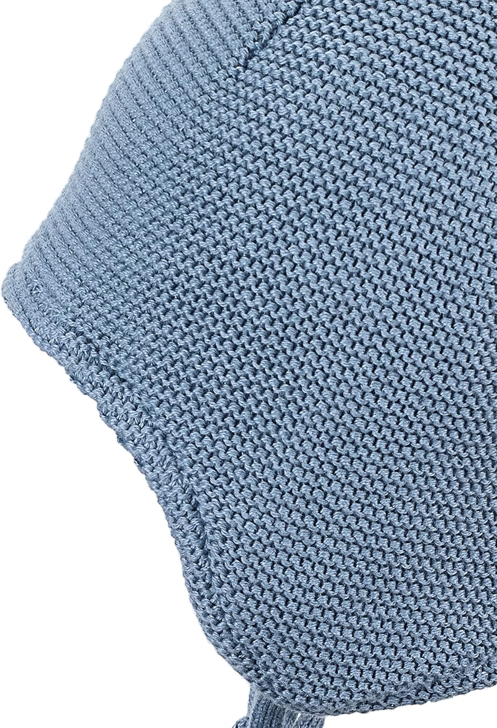 Sterntaler Baby Strickmütze mit Fleecefutter Cap, Blue, 41 Unisex Kids, blue, 41