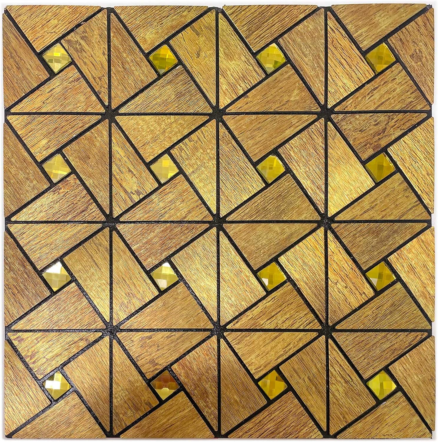 HomeyMosaic Peel and Stick Backsplash Tile for Kitchen Bathroom