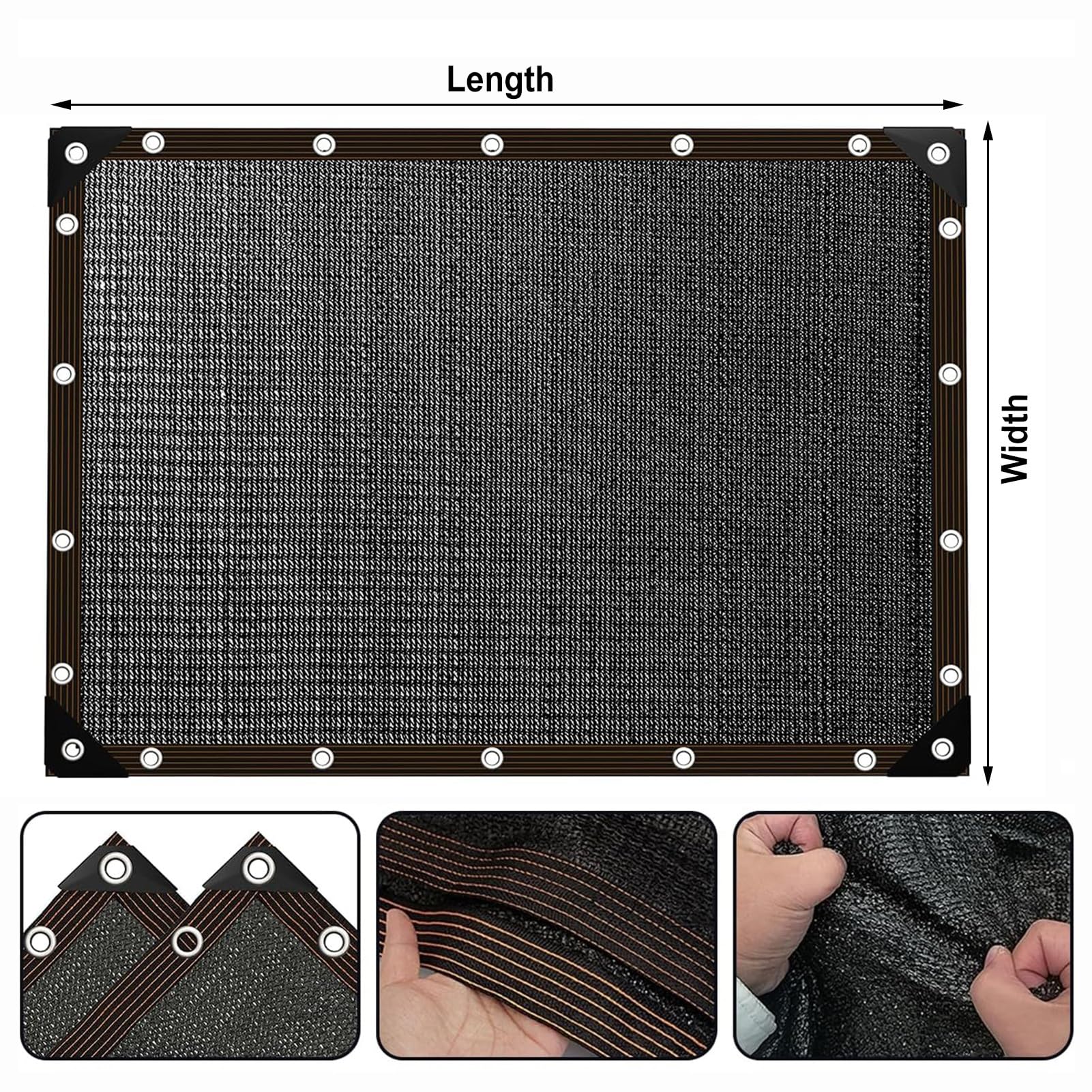 Filet de Protection Piscine Rectangulaire,4x8m/5x10m Couverture Piscine Hivernage pour Extérieur, Maille Fine - Bâche de Protection Piscines Enterrée et Hors-Sol, Anti Feuilles(5x8m(16.4x26ft))