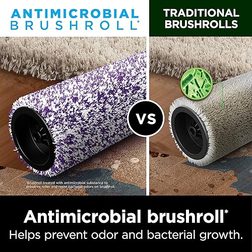 Miniatura 5 de Shark WD201 HydroVac inalámbrico Pro XL 3 en 1 aspiradora, trapeador y sistema de autolimpieza con cepillo antimicrobiano* y solución para alfombras