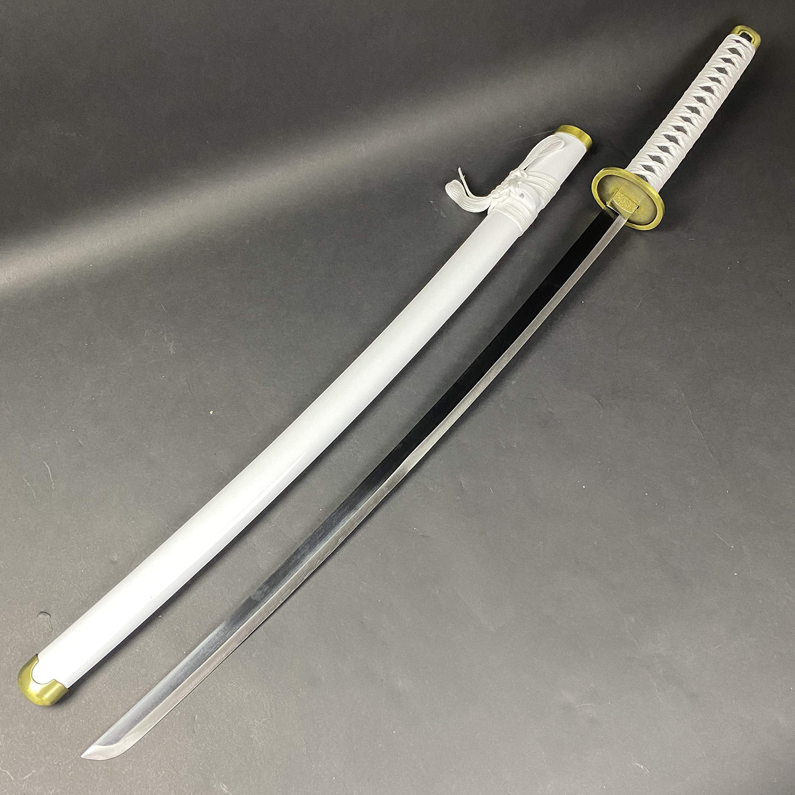 Otakumod Réplica de metal Katanas Fantasy Roronoa Zoro Samura Zoro