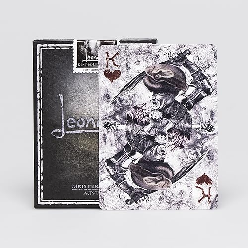 Miniatura 4 de Art Playing Cards Leonardo  Edición Plata