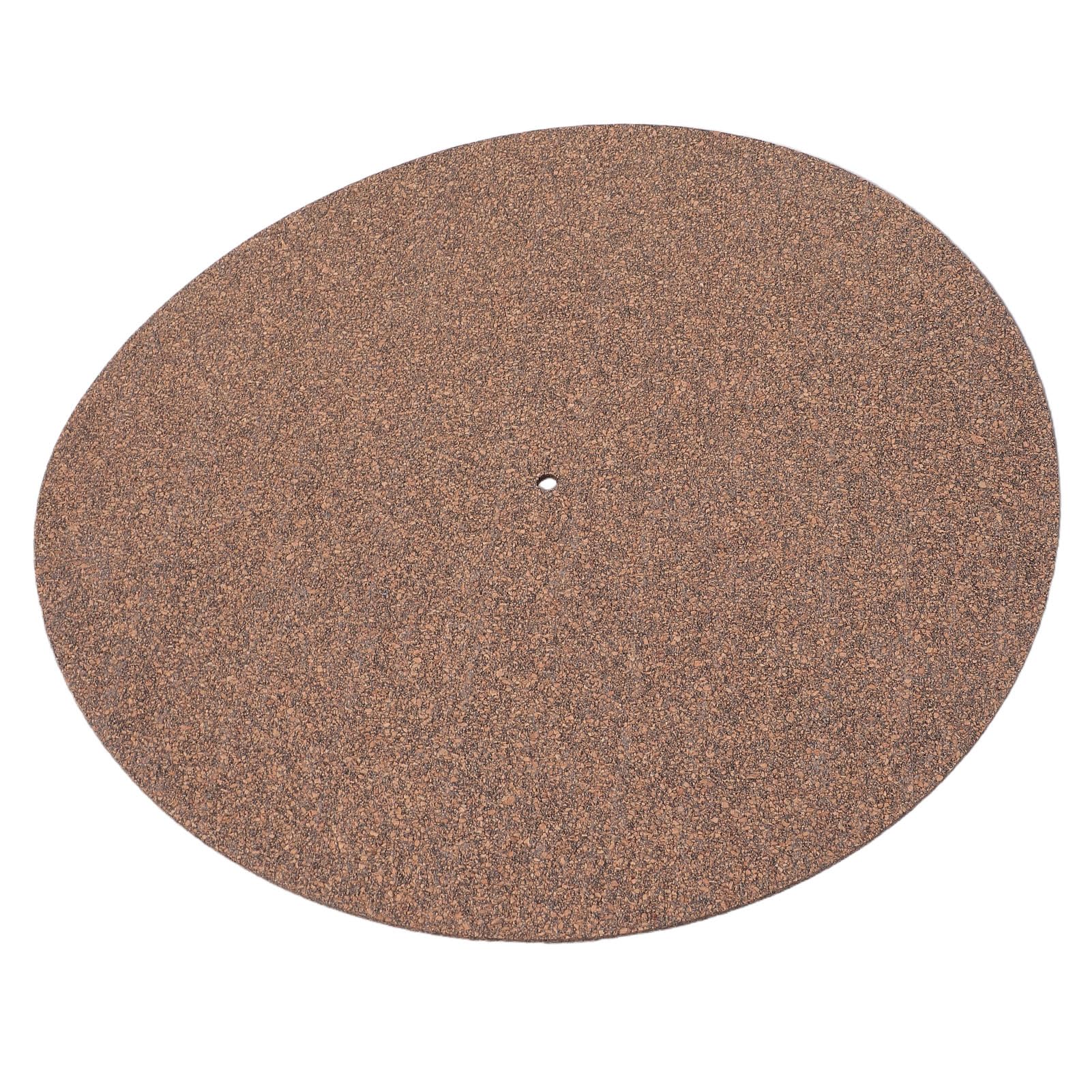 Cocoarm Schallplatten-Reinigungsset mit Kork-Plattenspielermatte, 10 Ml