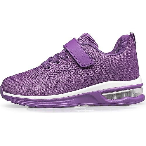 Anlarach Kids Toddler Shoes Boys Girls Athletic Running Shoes Air Cushion Sneakers for Toddler/Little Kid/Big Kid