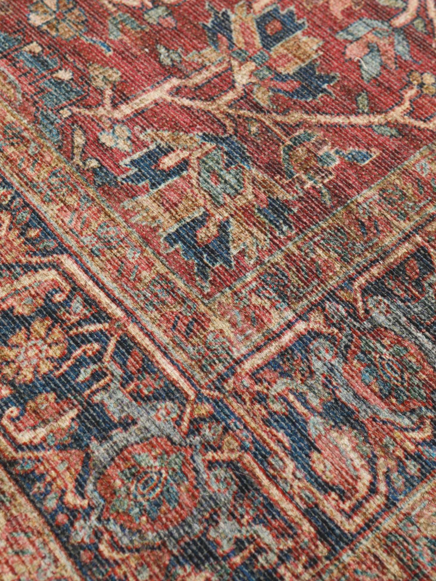 RugVista Khalifa Oriental, Tappeto, Orientali, 160 x 230 cm, Rettangolare, Pelo corto, Soggiorno, Camera da letto, Cucina, Lavabile in lavatrice, Rosso