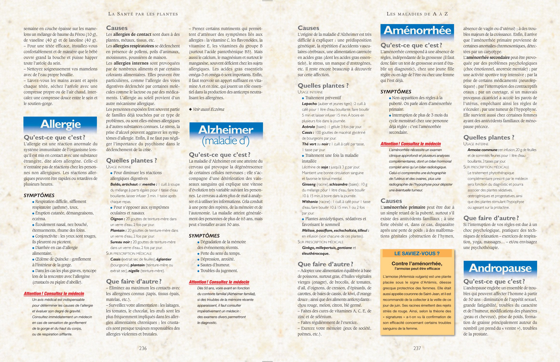 Secrets et vertus des plantes médicinales
