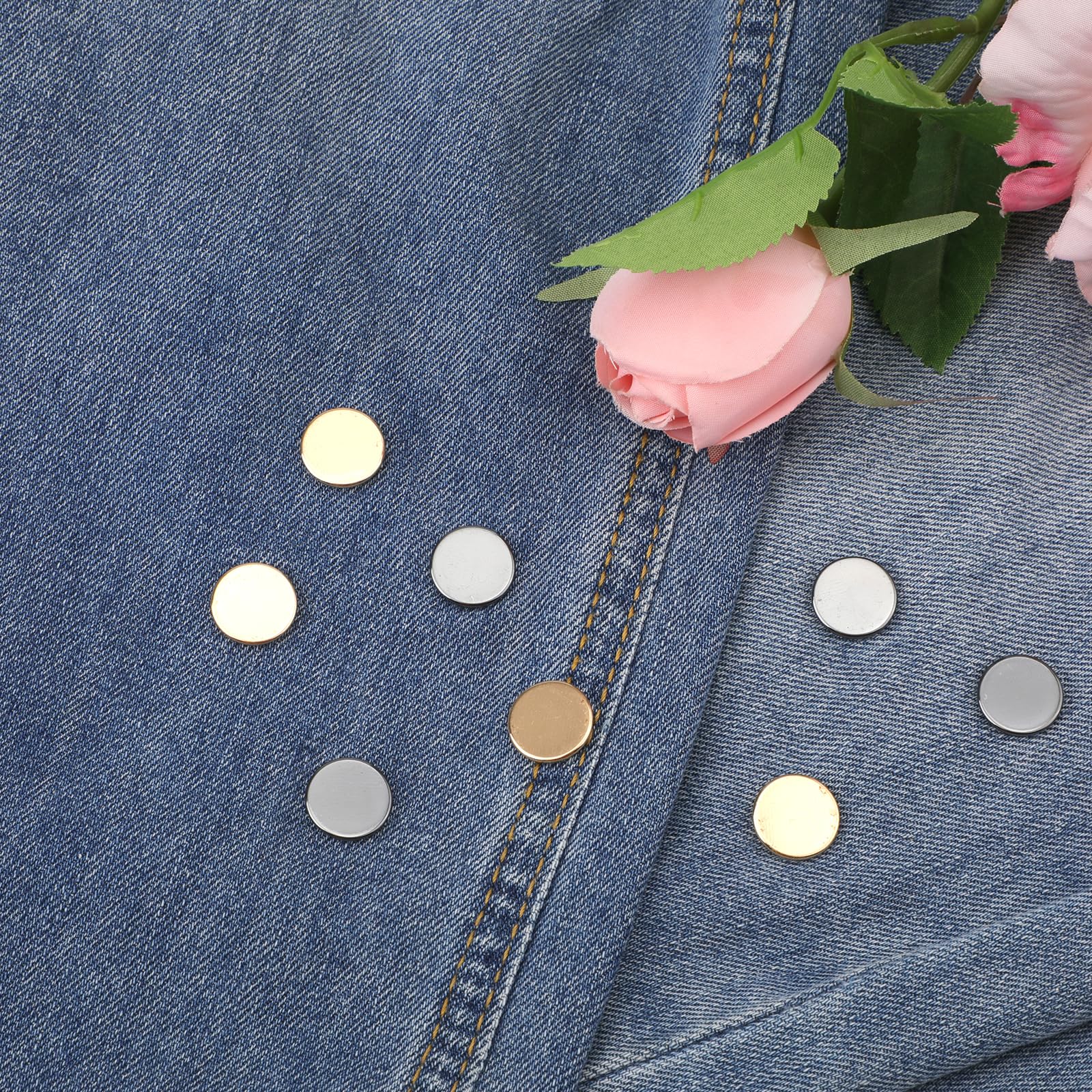 Bmeigo 8 Spille Magnetiche Per Hijab – Clip Extra Forti Multicolore, Opache E Lucide, Senza Spillo
