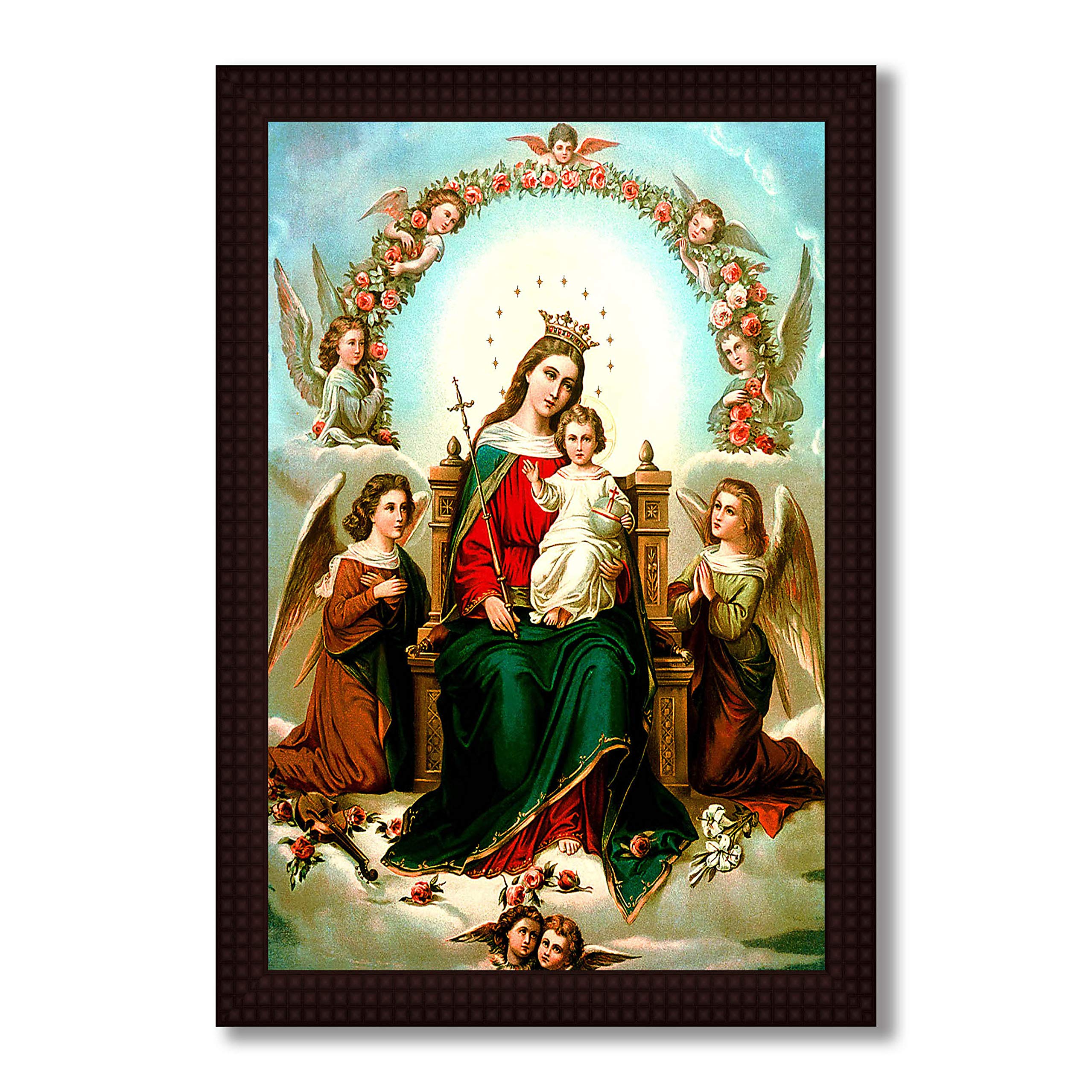 Mother Mary 木製フレーム 絵画