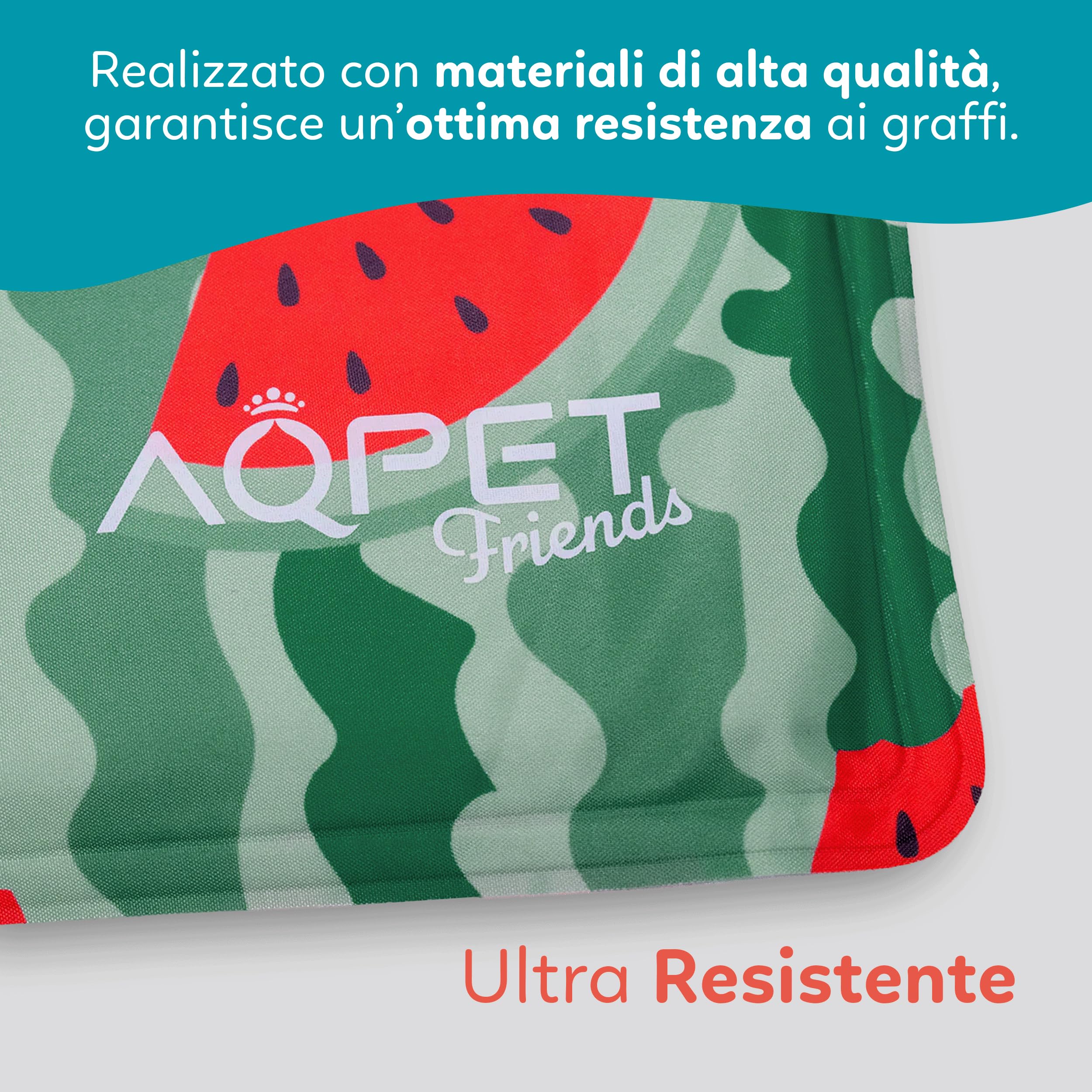AQPET AqpetFriends Tappetino Refrigerante per Cane Gatto 90 x 50 cm