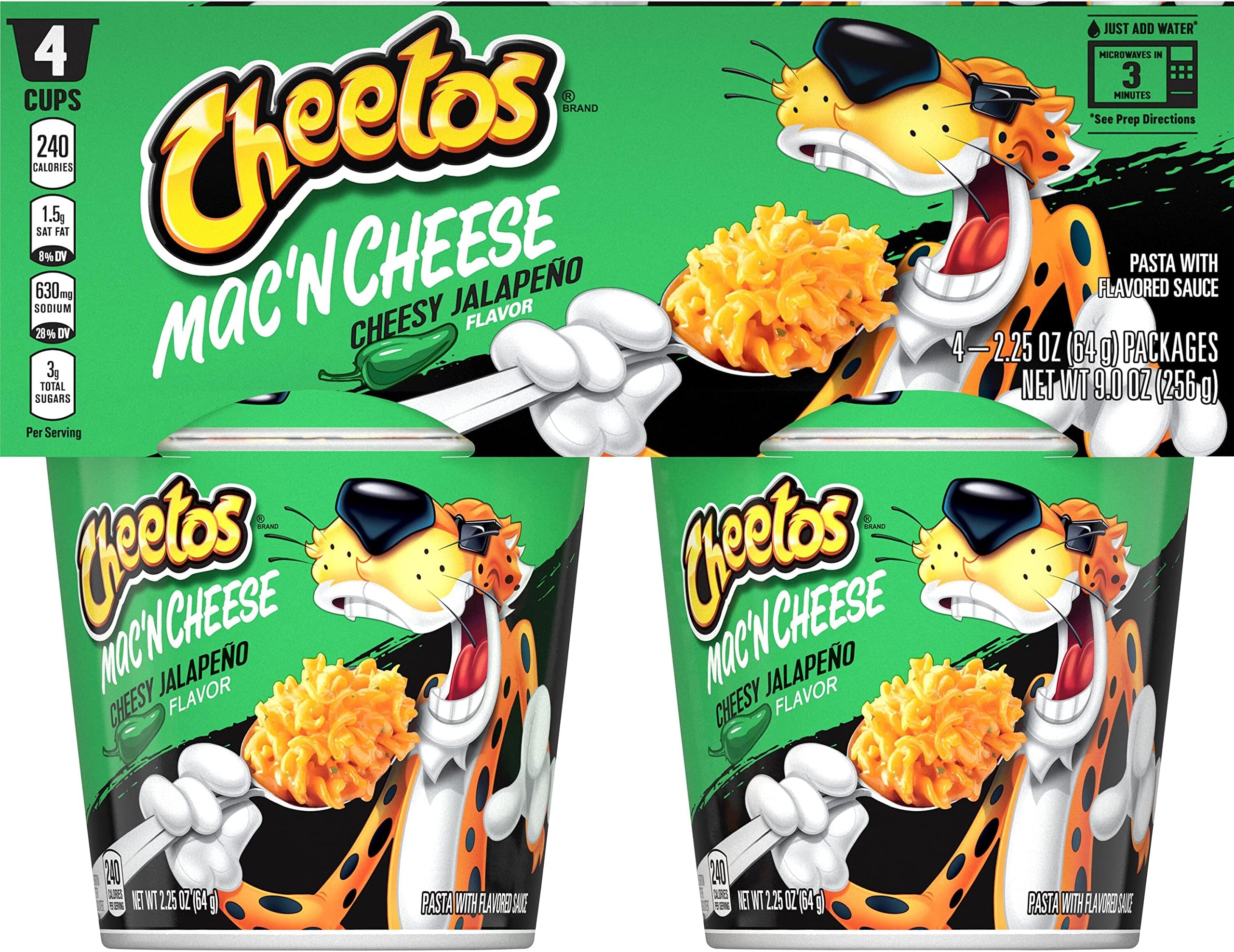 Mac N Cheetos 4 Pack - Cheesy Jalapeno
