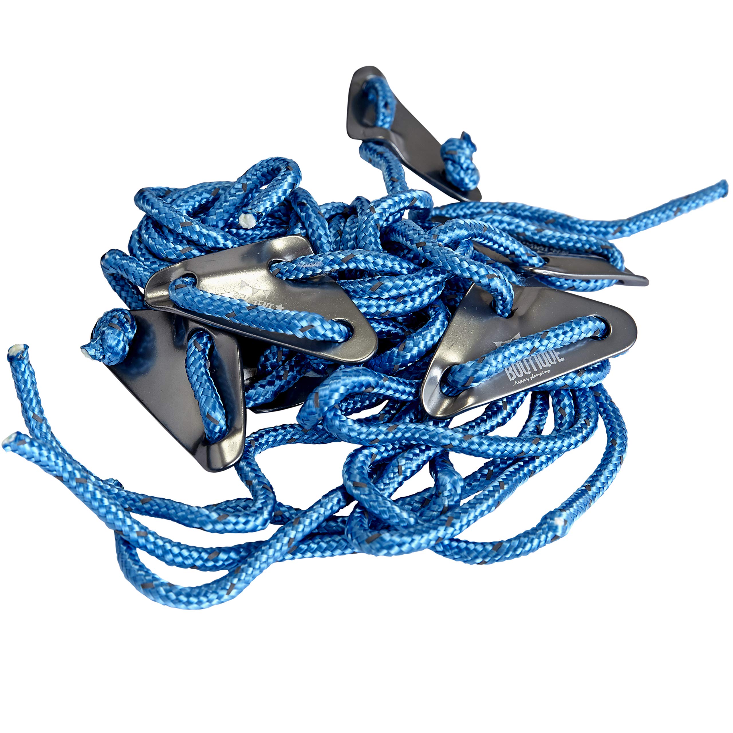 Bell Tent Boutique...Happy Glamping Blue /Turquoise Bell Tent Guy Rope Set