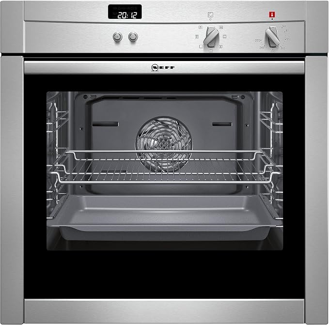 Neff B44M42N3 - Horno (67L, 3500W, Eléctrico, Incorporado, Acero  inoxidable, Giratorio) : Amazon.es: Grandes electrodomésticos